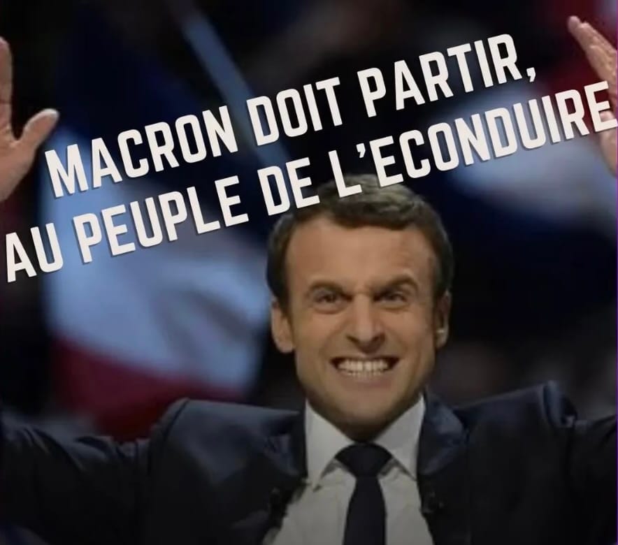 Macron doit partir, au peuple de l'éconduire ! post image